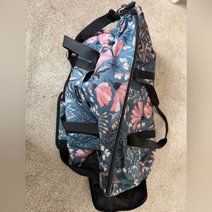 Large Floral Duffel Bag